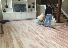 all hardwood floors